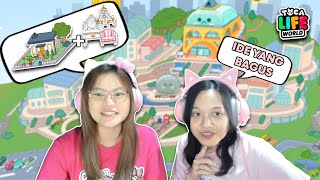 Aku Dan Fanny Sulap Rumah Gratis Jadi Mewah ?!! [Toca Life World Indonesia]