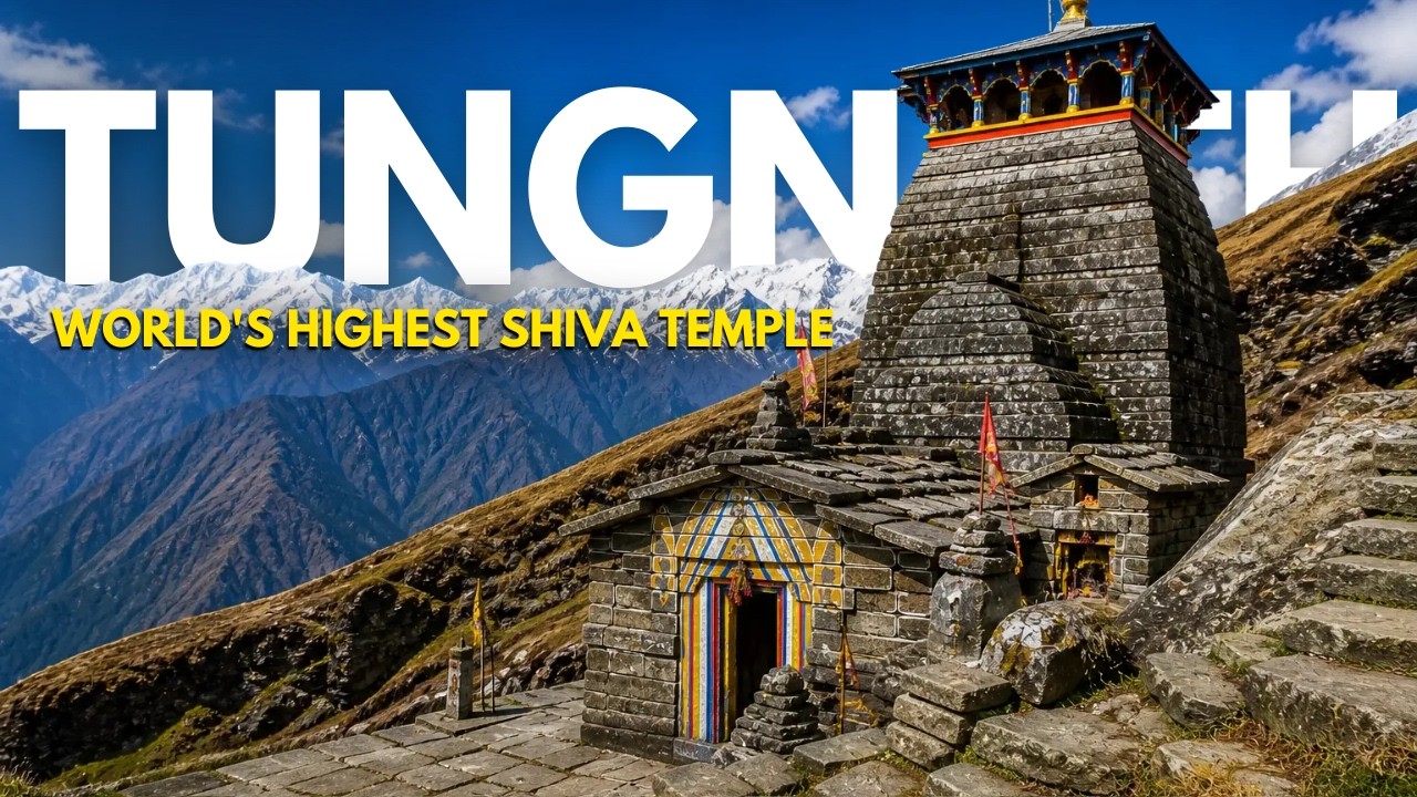 World's Highest Shiva Temple -TUNGNATH | Chopta Tungnath &  Chandrashila Uttarakhand Trek  #tungnath
