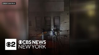 Fire Tears Through Bronx Firehouse