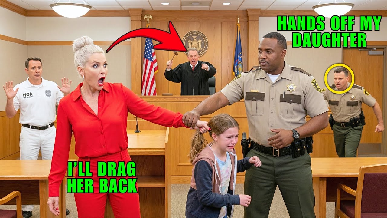 Karen DRAGGED My 13-Year-Old by Her Hair to the Judge's Bench — The Judge Motioned for the Bailiff