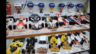 Ayrton Senna Diecast Collection, Books & More - Coleção de Miniaturas do Ayrton Senna