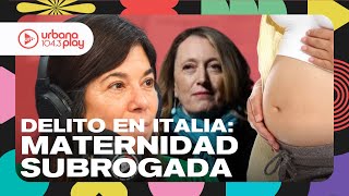 La maternidad subrogada se ha convertido en delito universal en Italia: Elisabetta Piqué #DeAcáEnMás