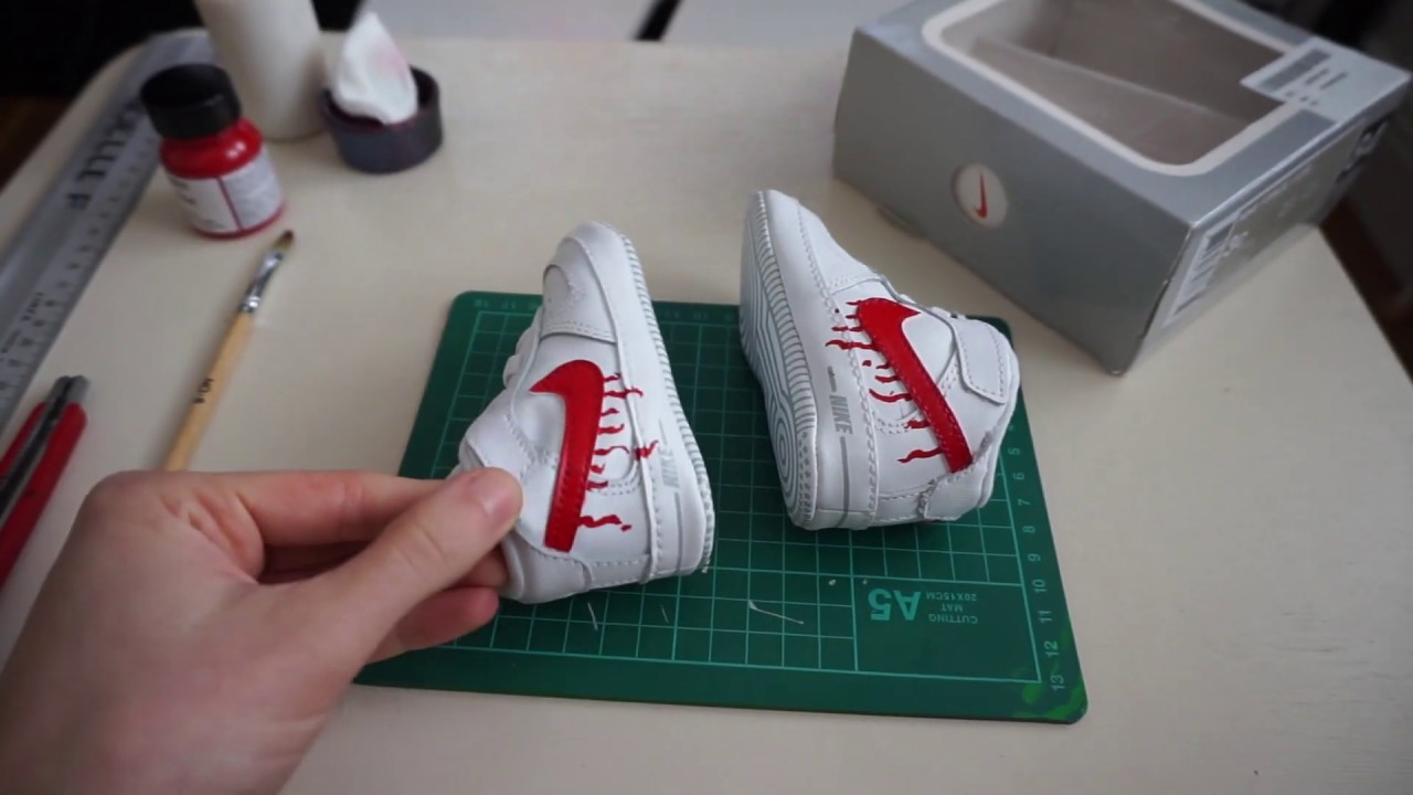 custom high top nike air force 1