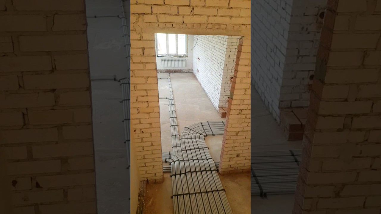 Монтаж электропроводки Умного дома. Примерно так выглядит кабельная ...