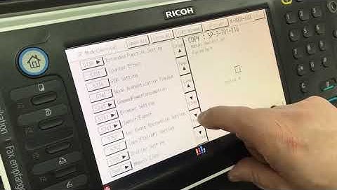 SC ERROR Fusing RESET RICOH MPC2503 MPC2003 counter clear