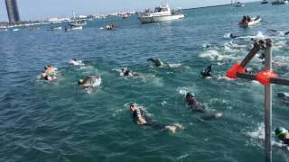 Chicago Triathlon 2016 Swim Start