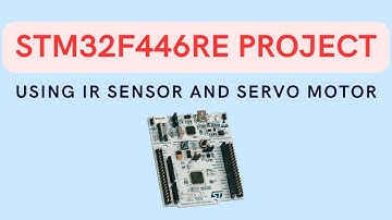 STM32 NUCLEO Board Project using IR Sensor and Servo motor#electronic #stm32#project