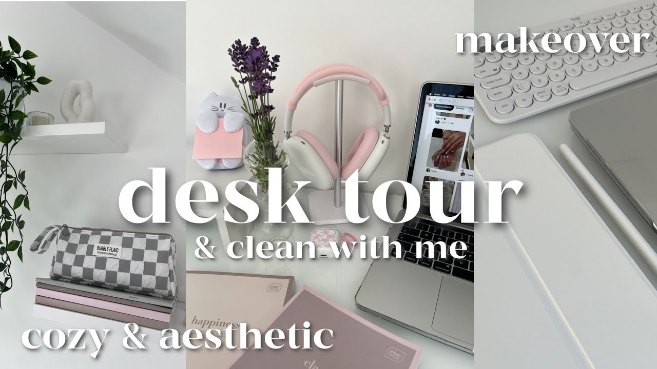 BACK TO SCHOOL 2024 😮‍💨 clean with me & organizacja biurka