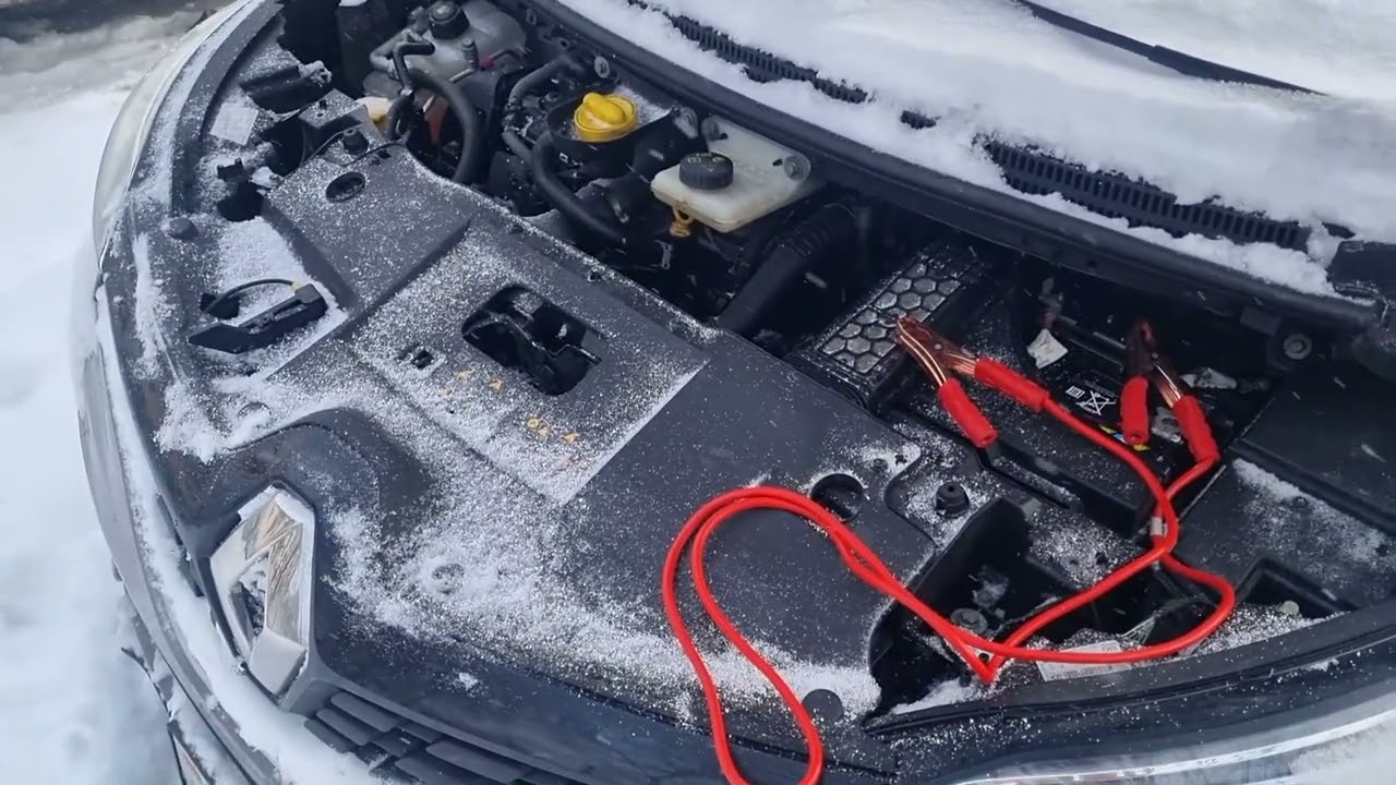 Не заводится в мороз Рено Сценик 4 к9к 1.5 dCi. Перегорел предохранитель стартера.