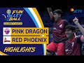 Pink dragon vs red phoenix  highlights fun volleyball