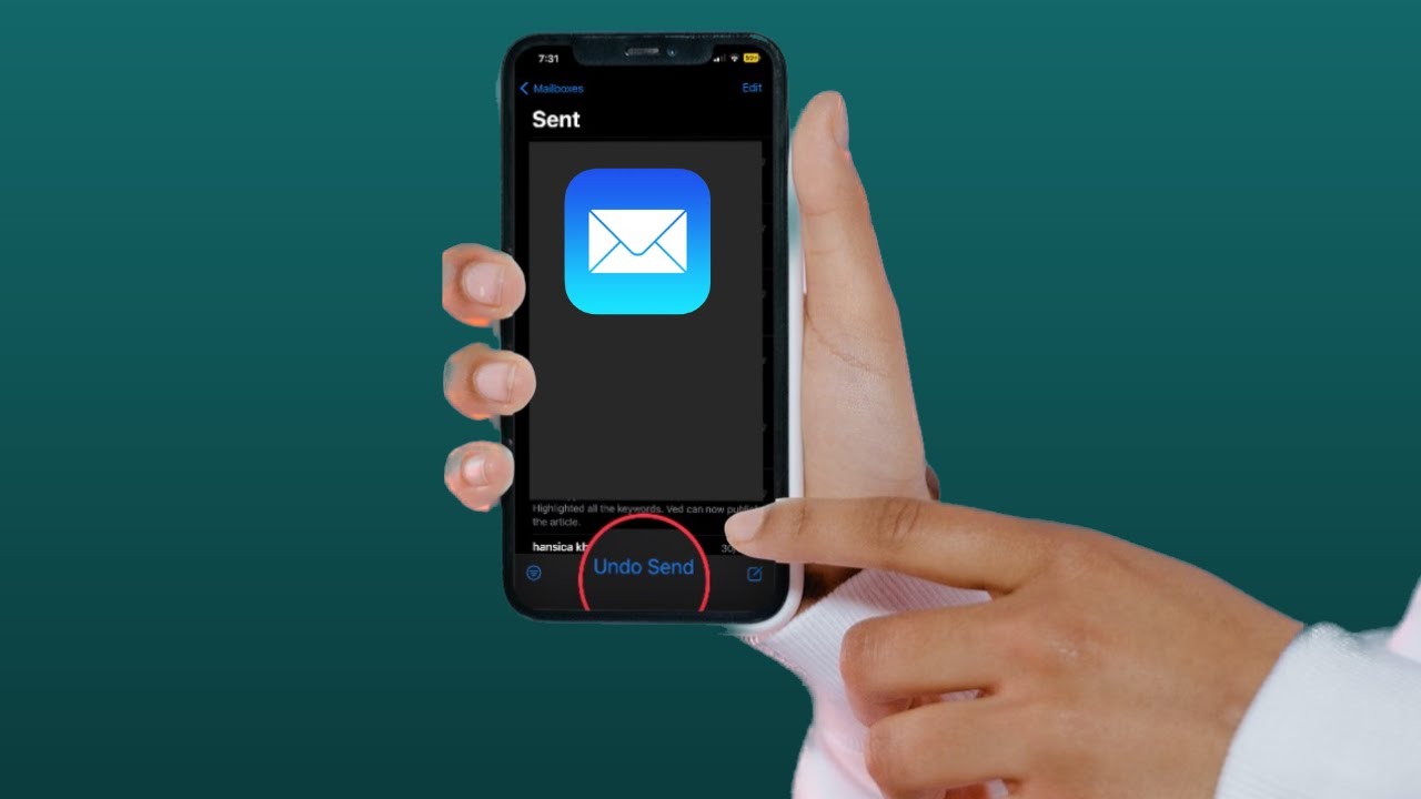 How to Unsend an Email in Apple Mail App in iOS 16 on iPhone and iPad