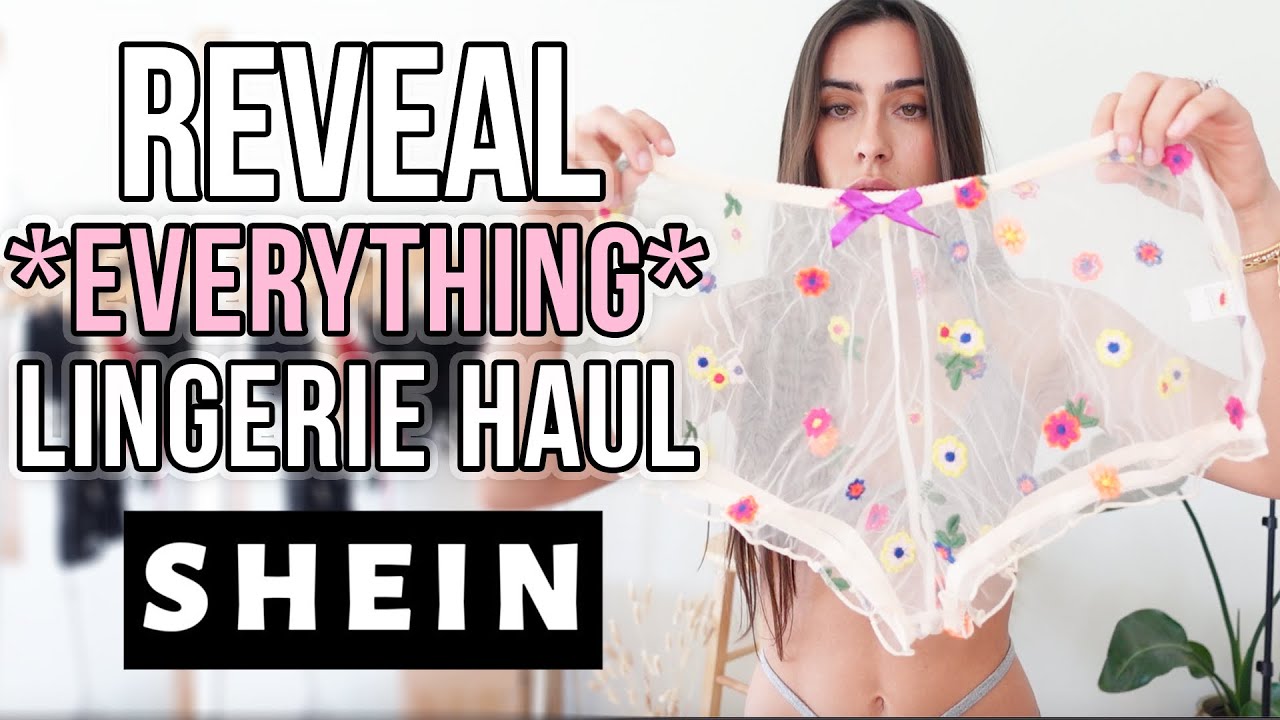 Shein Lingerie Try On Haul 