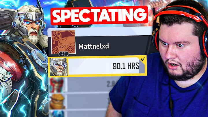 I SPECTATED THE #1 THOR IN MARVEL RIVALS