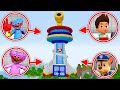 Minecraft : HUGGY WUGGY INVADED THE PAW PATROL TOWER!(Ps5/XboxSeriesS/PS4/XboxOne/PE/MCPE)