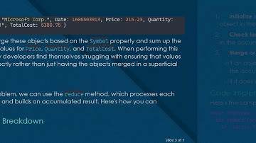 Merging an Array of Objects in JavaScript: A Simple Guide to Combine Values by Key