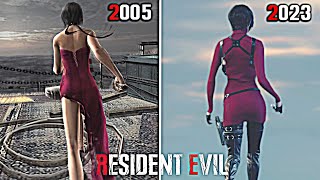 ADA & LEON Defeated The Final Boss Scene - Resident Evil 2005 vs 2023