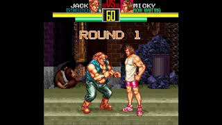 TAS SFC/SNES Art Of Fighting JACK 龍虎の拳 ターナー氏