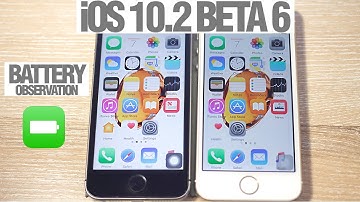 iOS 10.2 BETA 6 vs. iOS 9.3.5 Speed Test + Benchmark + Battery Life! Which is Faster?