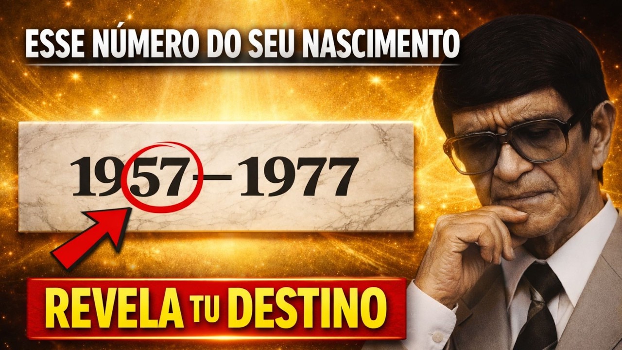 URGENTE: O Número do Seu Nascimento Pode Revelar o Ciclo que Controla Sua Vida | Chico Xavier..