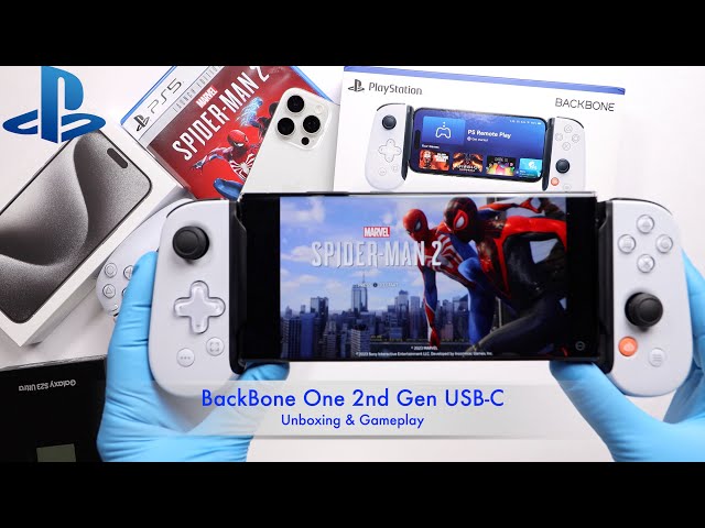 Backbone Gamepad Para Smartphone BB-02-W-S Prateado