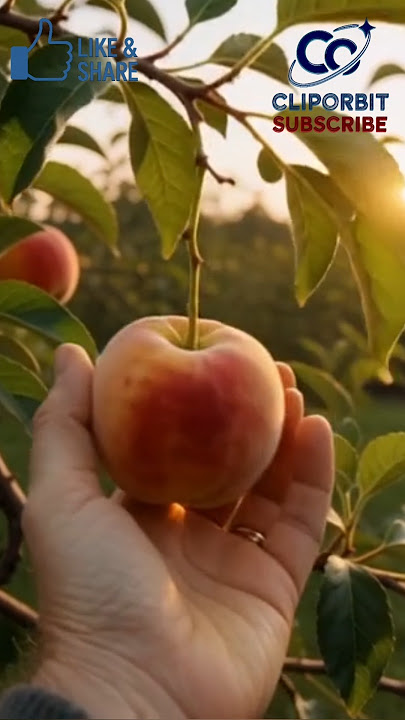 Aadoo (Peach) Ugane Ka Tarika | Juicy Peach Farming Tips 🍑 | #truedialogue #shrtsvideo