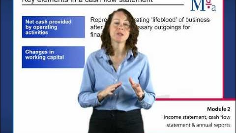 Reading financial statements - MDA Training