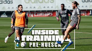 Sergio Ramos, Hazard, Vini Jr. \& co fine-tune for Huesca!