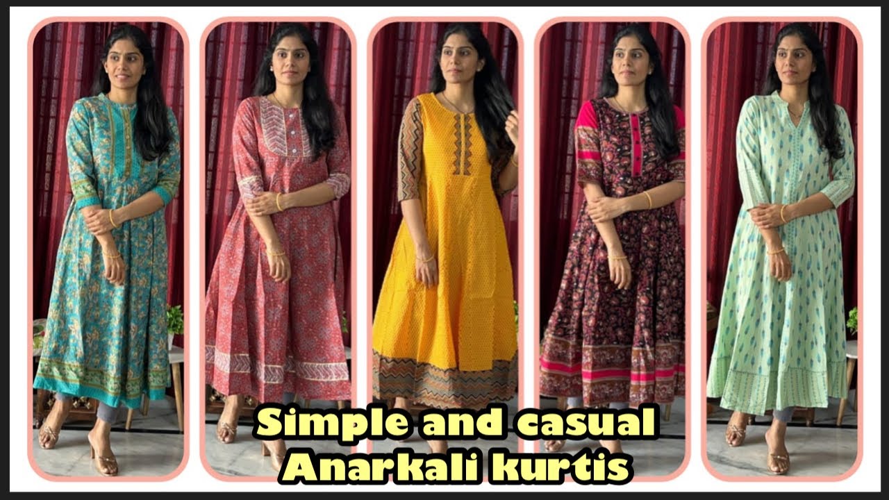 Aarika Pink Ethnic Motifs Printed Pure Cotton Anarkali Kurti - Absolutely  Desi