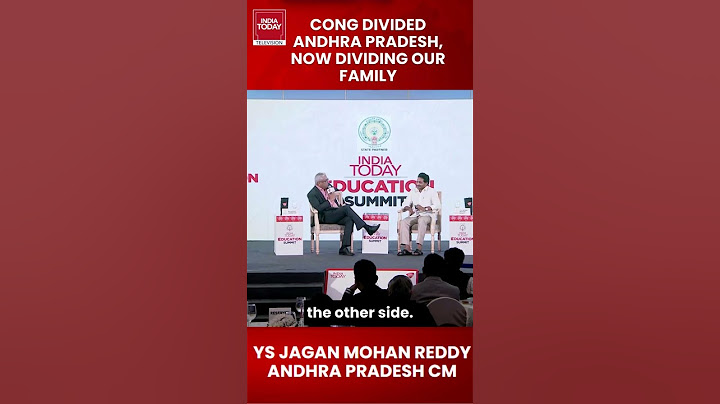 Andhra Pradesh CM YS Jagan Mohan Reddy Exclusive: Congress Divided Andra, Now Dividing Our Family
