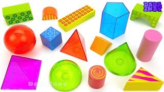 Геометрия для детей|Учим формы и фигуры|3D Геометрические фигуры| Деревянные Игрушки