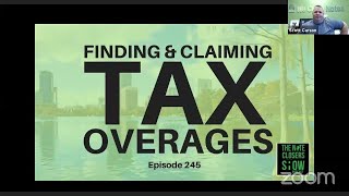 Finding and Claiming Tax Overages #noteinvesting #taxoverages #taxsales