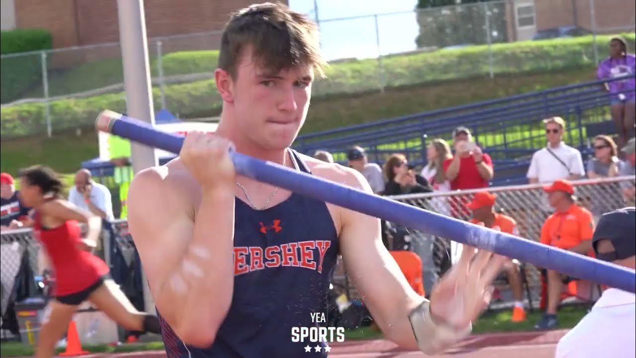 Justin Rogers Breaks Pennsylvania Pole Vault Record at the PIAA Track