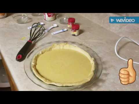 How to make Homemade Pumpkin Pie/Episode 3
