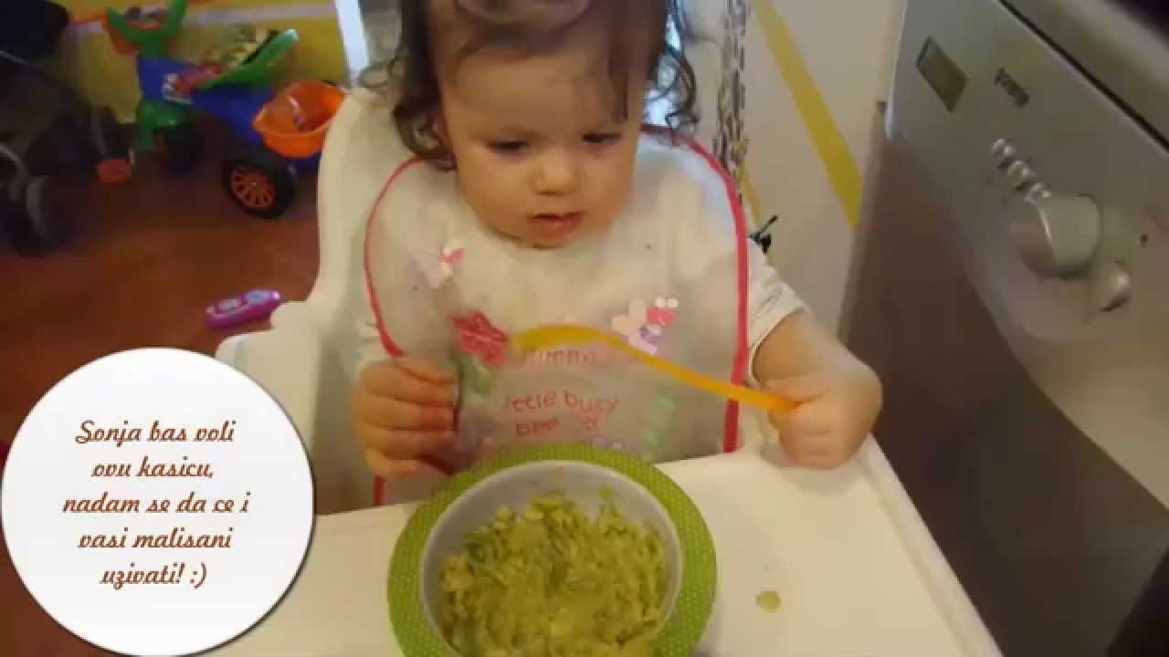 KASICE za BEBE Avokado i banana YouTube