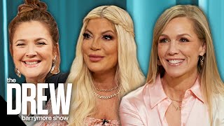 Tori Spelling & Jennie Garth Recall Some of the Wildest Moments of '90210' | The Drew Barrymore Show
