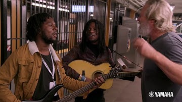 The John Lennon Educational Tour Bus & Yamaha w/ Yoko Ono, Ringo Starr, Jeff Bridges, Blac Rabbit