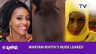 Maryam Booth's Leaked N*de Video - Kannywood Says They Won't Ban Actress