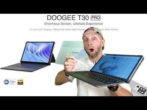 Doogee T30 Pro - Tablette 11 pouces, Android 13, Ecran 2.5K, 8GB RAM +