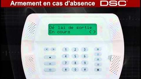 DSC - PowerSeries 9045 Operating Instructions Video- Français