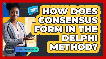 How Does Consensus Form in the Delphi Method?