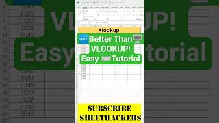 ✅Use XLOOKUP in Excel | Modern Lookup Formula Explained #XLOOKUP #ExcelTips #ExcelFormula
