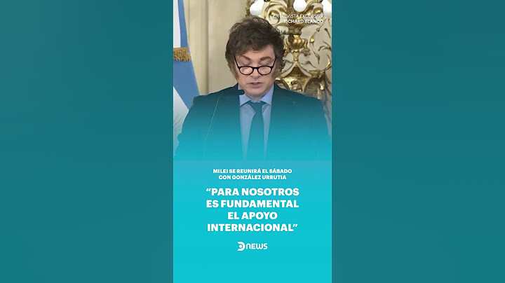 🌍🇦🇷🇻🇪 Milei recibirá a González Urrutia el sábado en la Casa Rosada