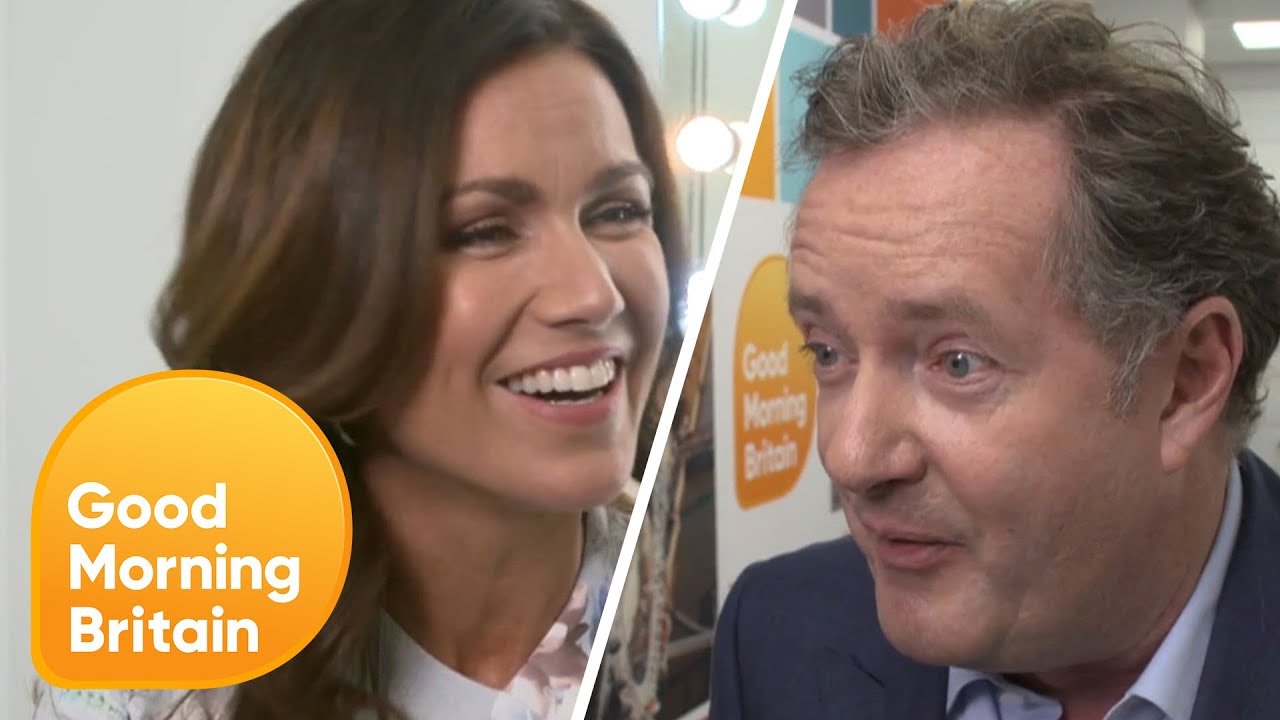 breakfast show today Piers and Susanna Play a Game of ‘Firsts' - Vote for GMB at the NTAs! | Good Morning Britain