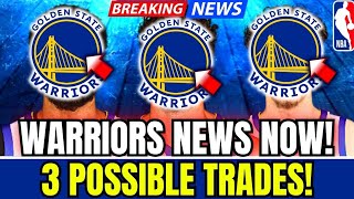 CONFIRMED TODAY! 3 BIG TRADES IN THE WARRIORS! SURPRISED THE FANS! GOLDEN STATE WARRIORS NEWS