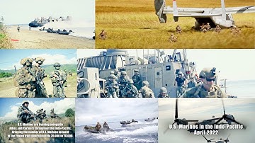 U.S. Marines forward-based and forward-deployed in the Indo-Pacific
