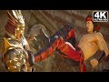 Liu Kang Vs Shao Kahn Fight Scene 4K ULTRA HD - MORTAL KOMBAT 11