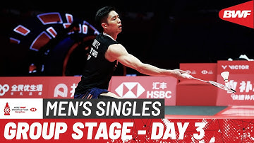 HSBC BWF World Tour Finals 2025 | Li Shi Feng (CHN) [2] vs. Chou Tien Chen (TPE) [3] | Group B
