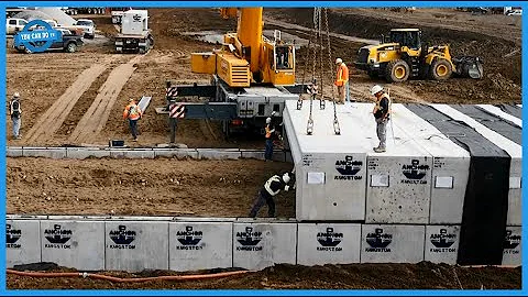 HUGE PRE-CAST CONCRETE PANELS: Production Machines & Installation Process. Aluminum Forming System - DayDayNews