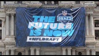 Building the Stage for the 2017 NFL DRAFT in Philadelphia