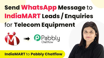 How to Send WhatsApp Message to IndiaMART Leads / Enquiries for Tele-Communication Equipment